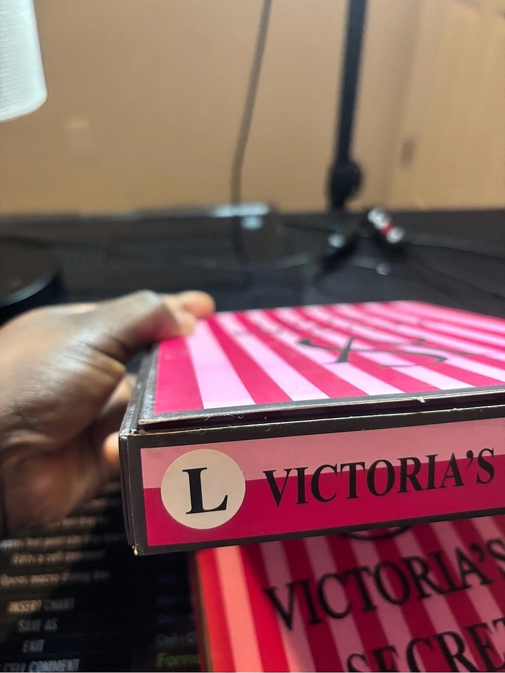Victoria's Secret 7 Days of Sexy Gift Set Pink & Black